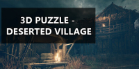 3D PUZZLE – Deserted Village