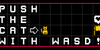 Push The Cat with WASD