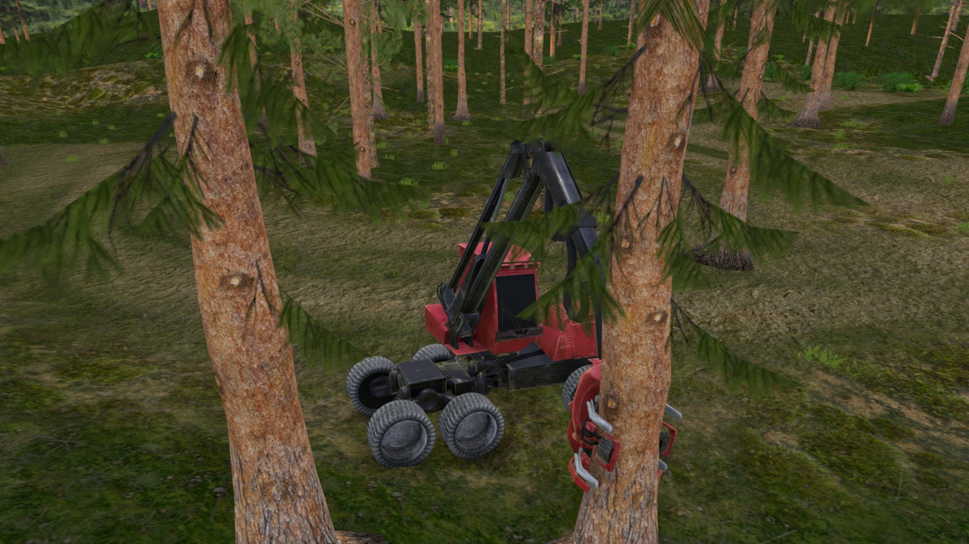 Forest Harvester Simulator