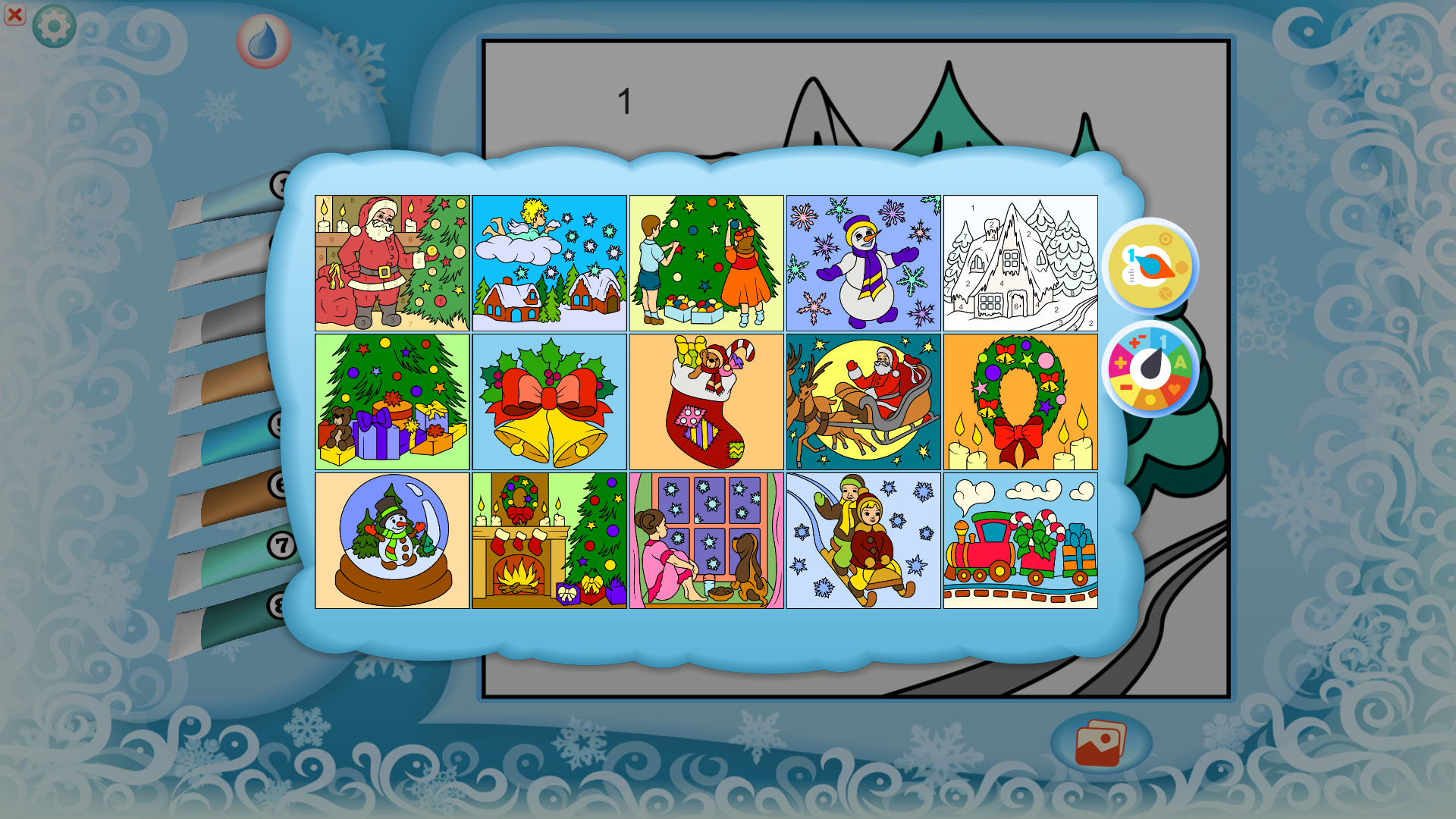 Color by Numbers - Christmas Free Download