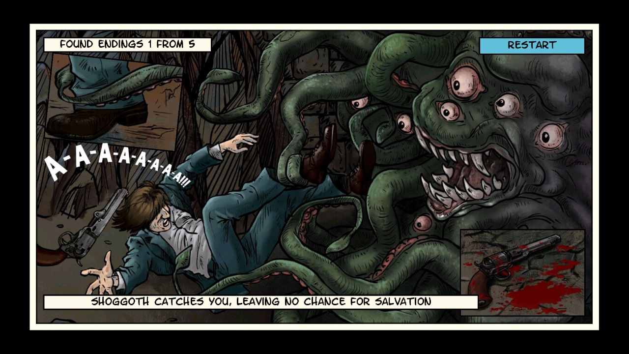 Lovecraft Quest - A Comix Game Free Download