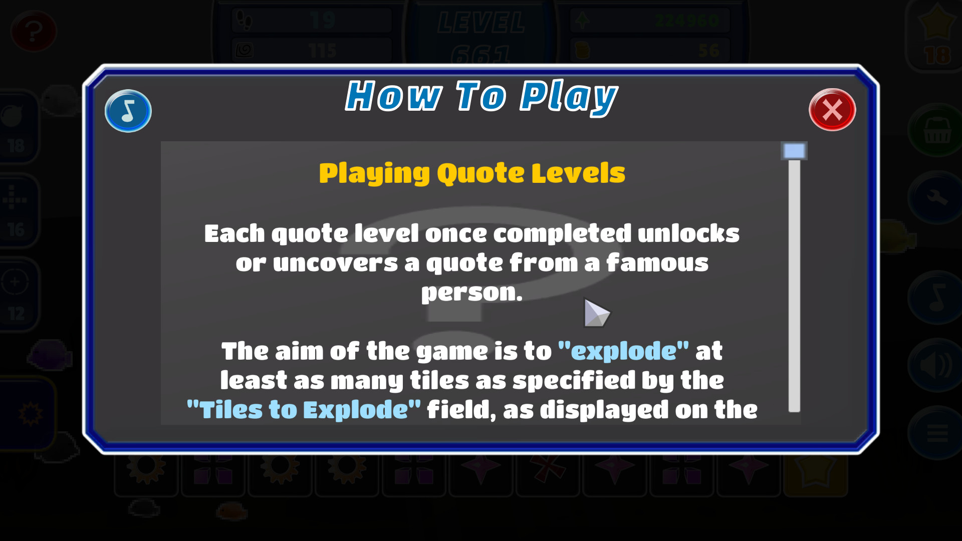Quotes Quest - Match 3 Free Download