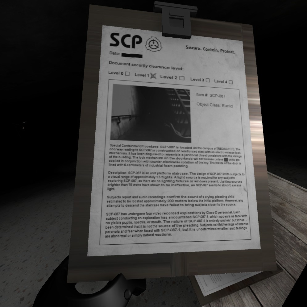 SCP-087 VR Survivor Free Download