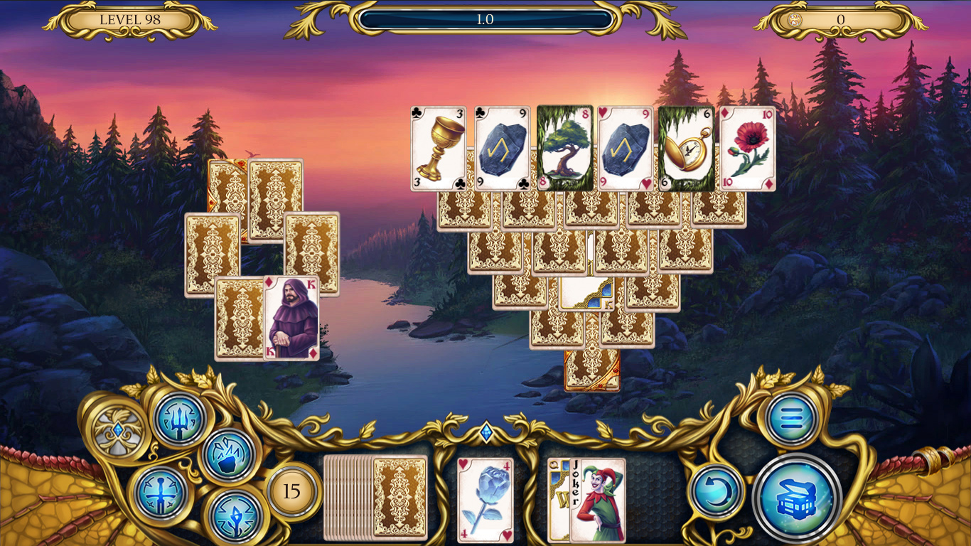 Solitaire. Dragon Light Free Download