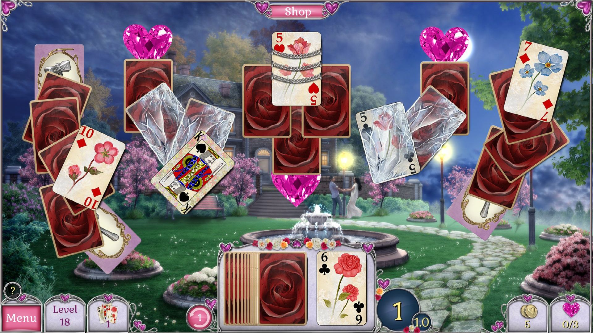 Jewel Match Solitaire L'Amour Free Download