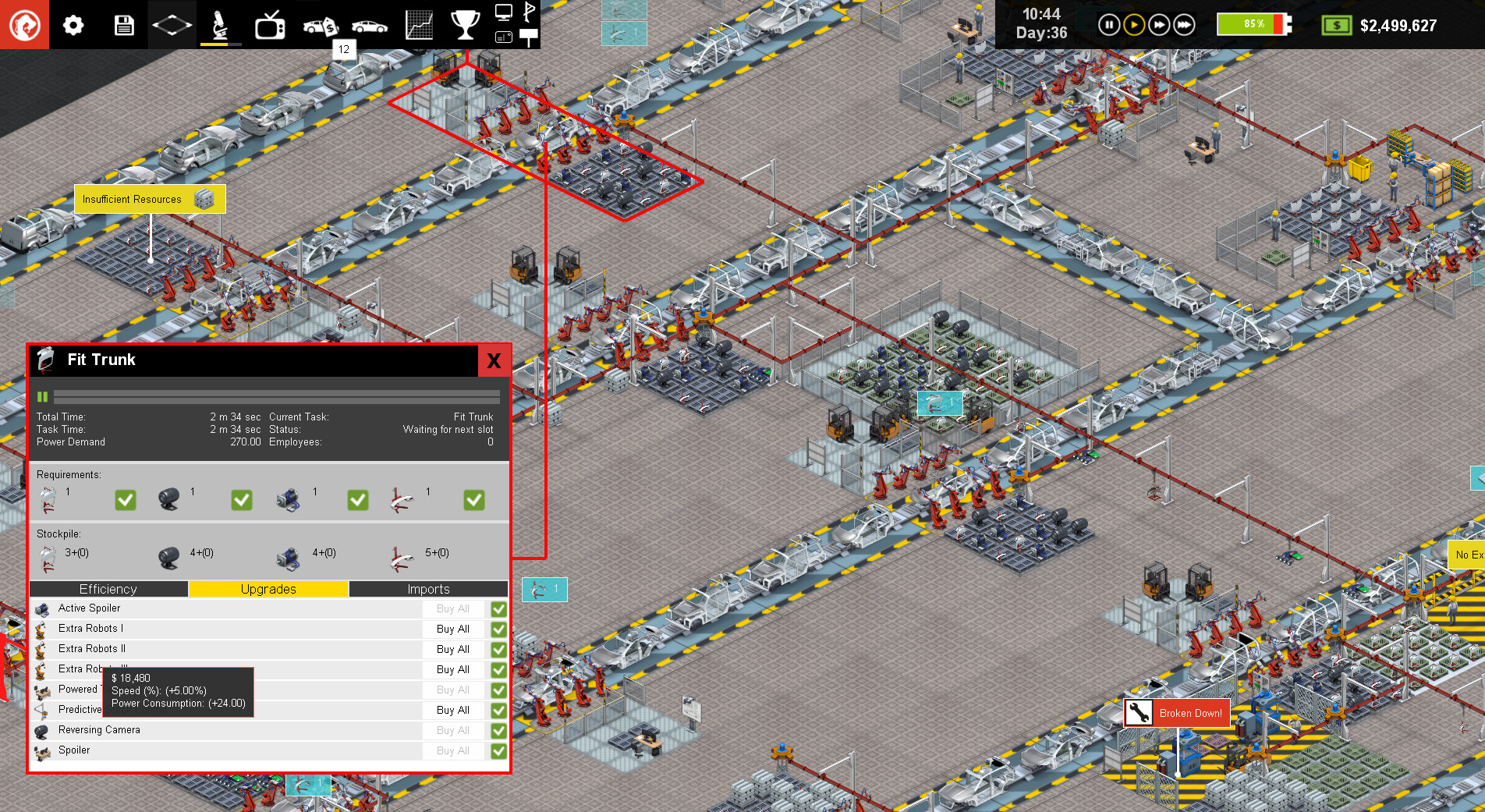 Production Line : Car factory simulation Free Download
