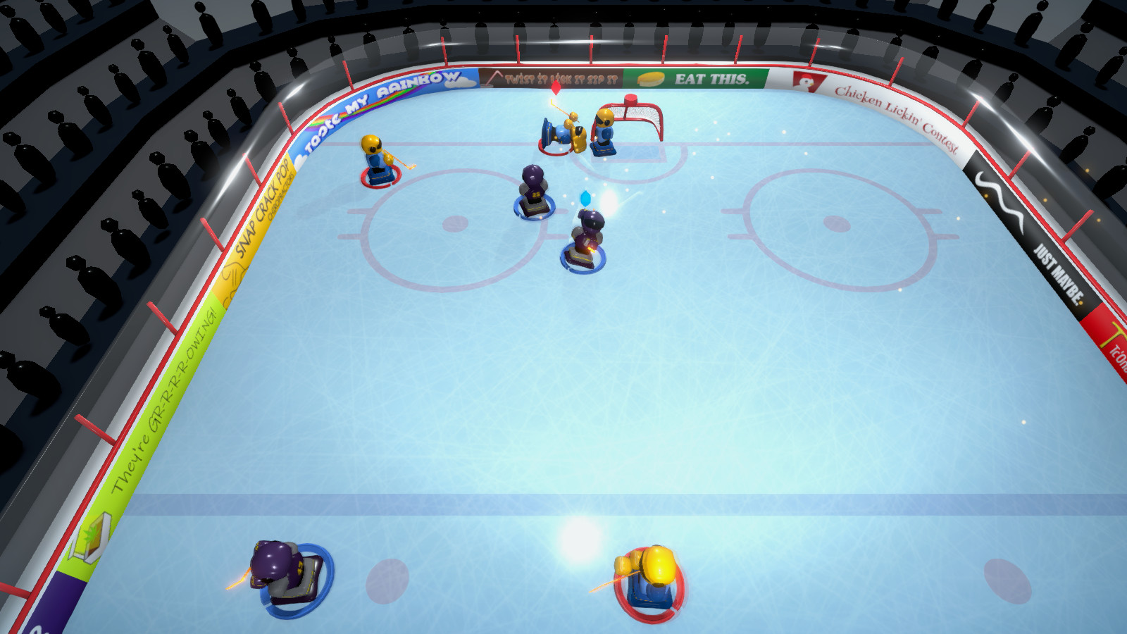 3 on 3 Super Robot Hockey Free Download