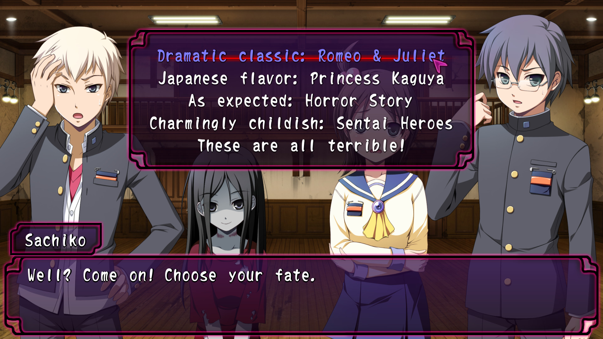 Corpse Party: Sweet Sachiko's Hysteric Birthday Bash Free Download