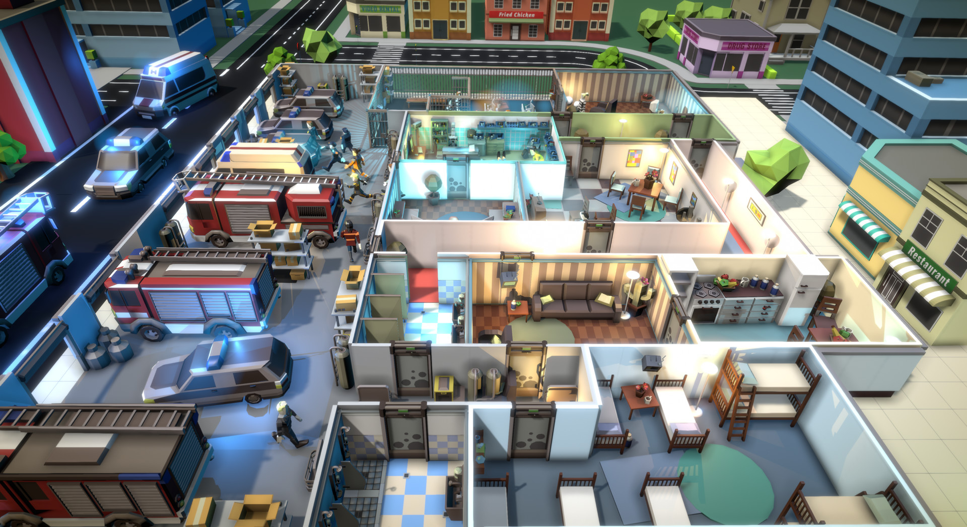 Rescue HQ - The Tycoon Free Download