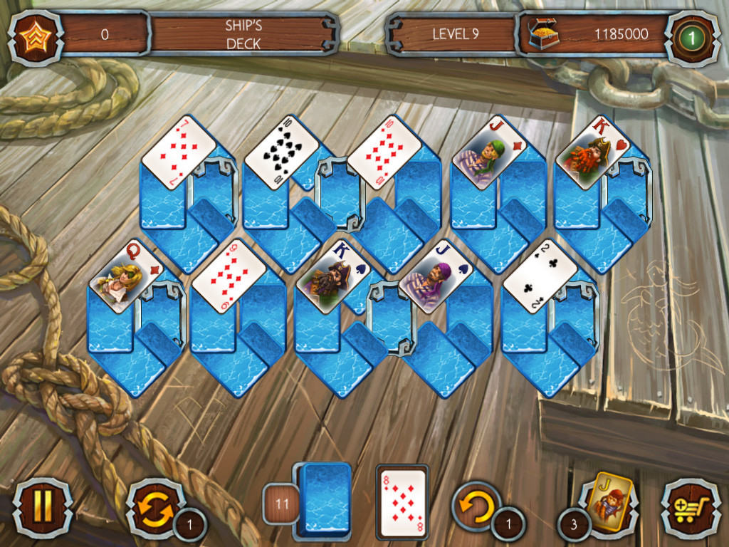 Solitaire Legend of the Pirates Free Download