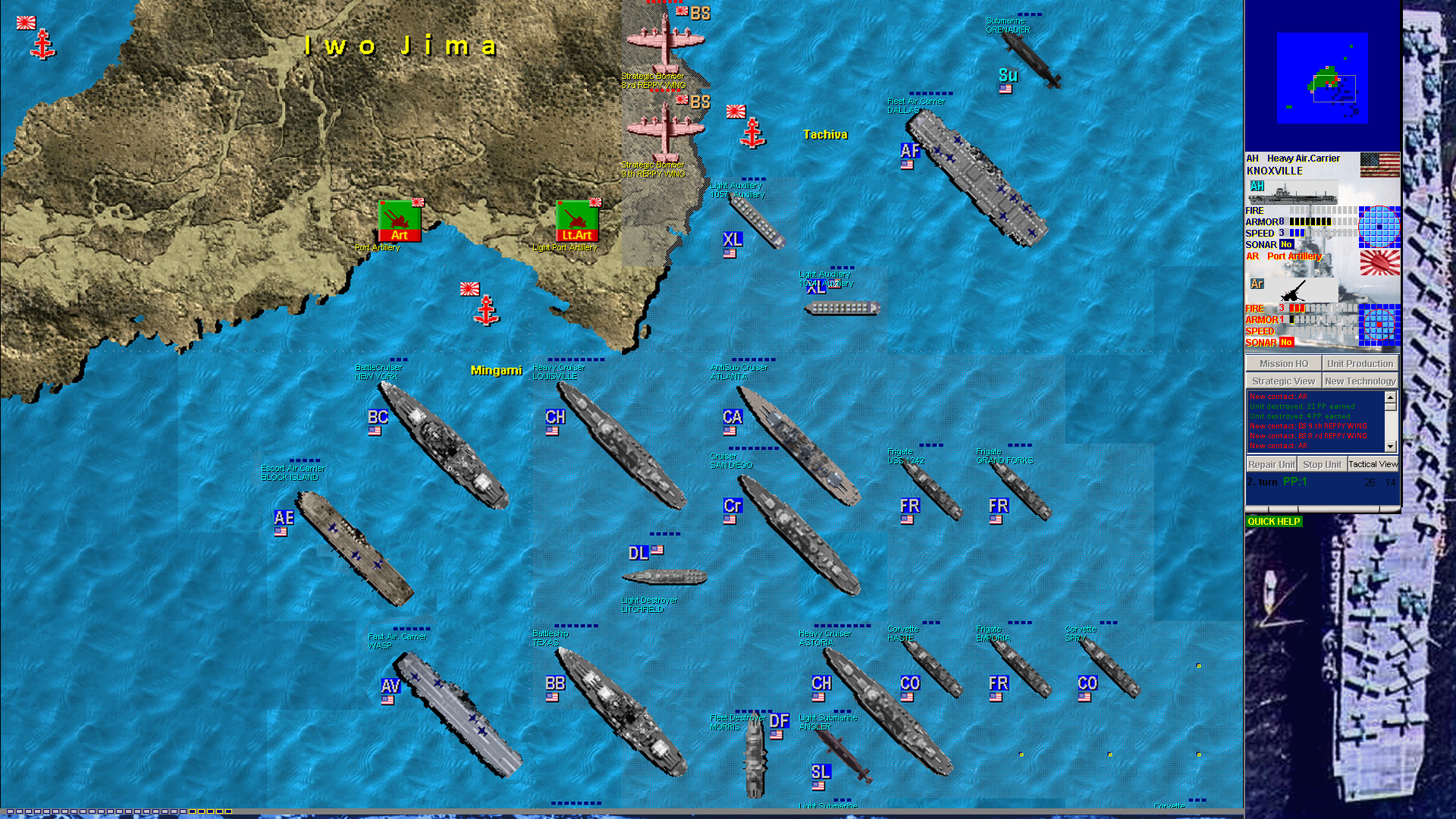 Battleships and Carriers - Pacific War Free Download