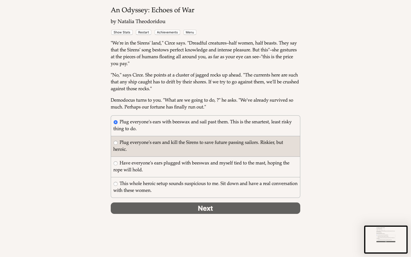An Odyssey: Echoes of War Free Download