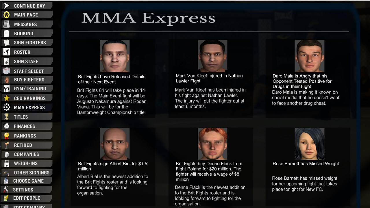 MMA President Free Download