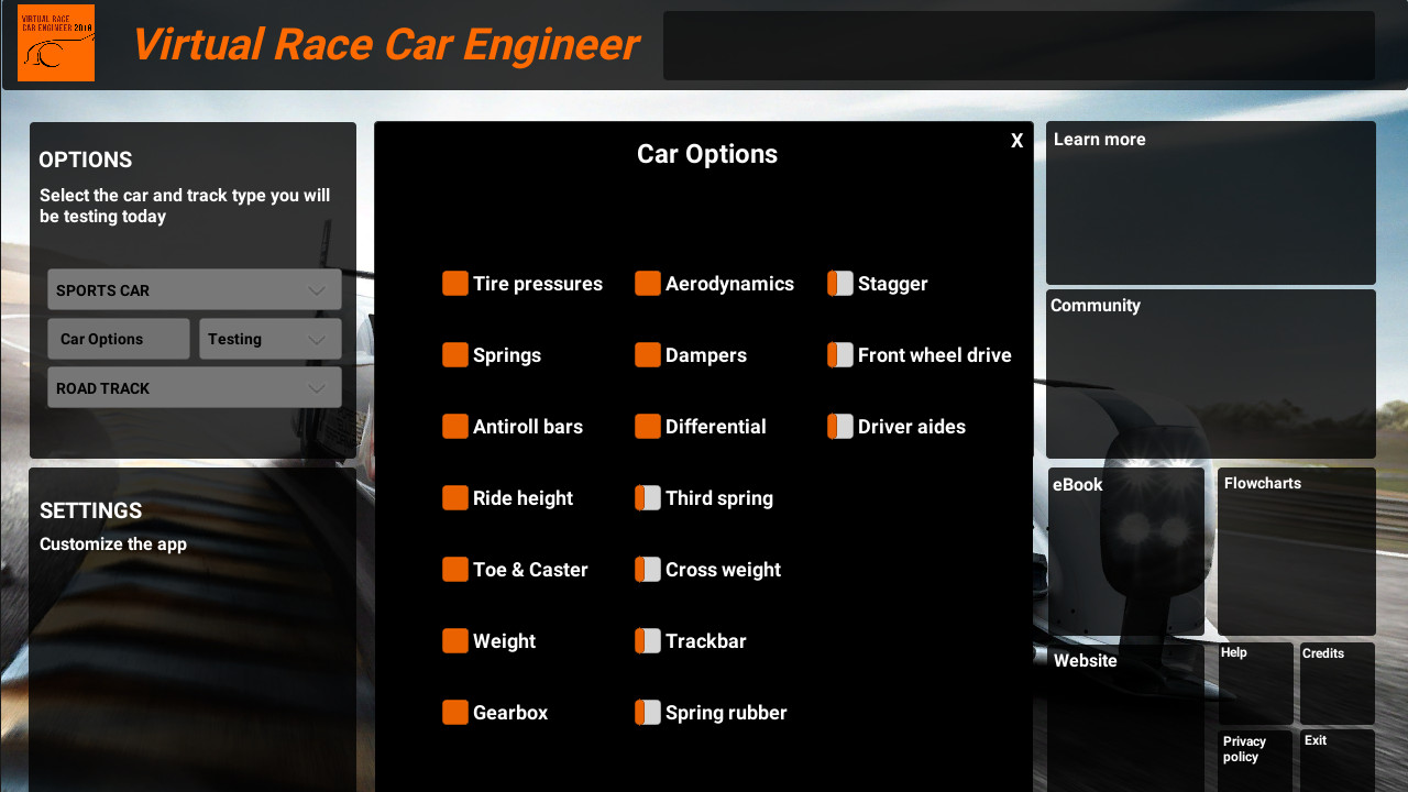 Virtual Race Car Engineer 2020 Free Download