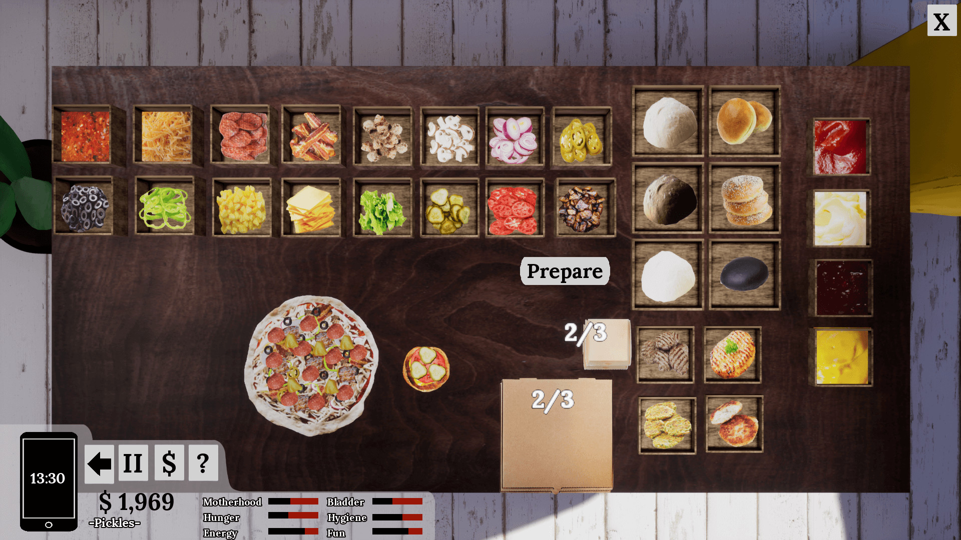 Mompreneur: Pizza Cooking Life Sim Free Download