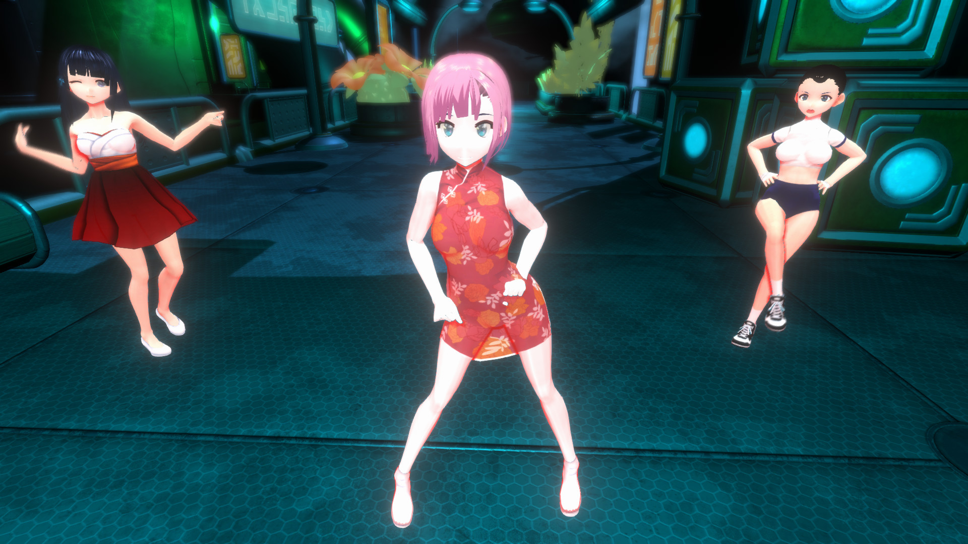 Dancing with Anime Girls VR Free Download
