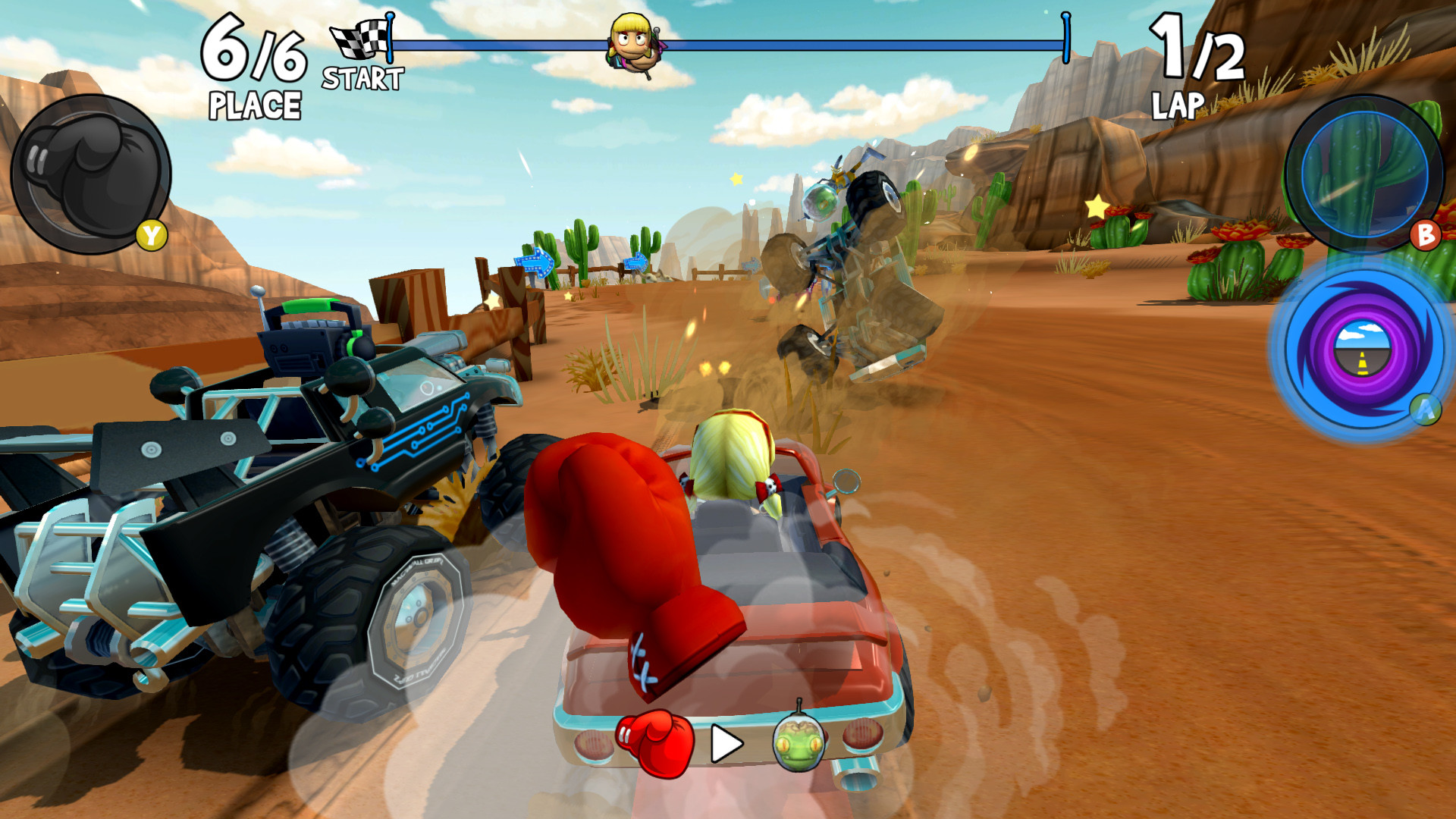beach buggy racing free for pc