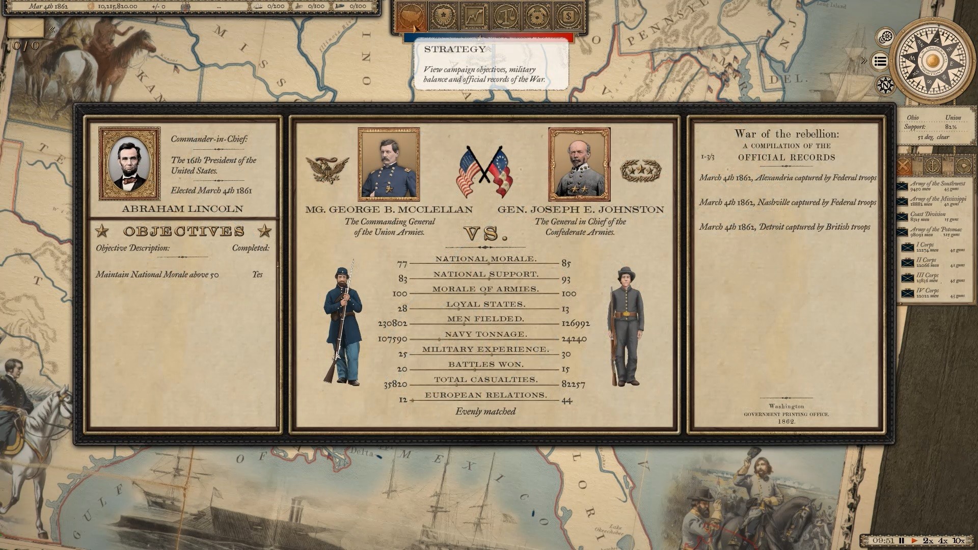 Grand Tactician: The Civil War (1861-1865) Free Download