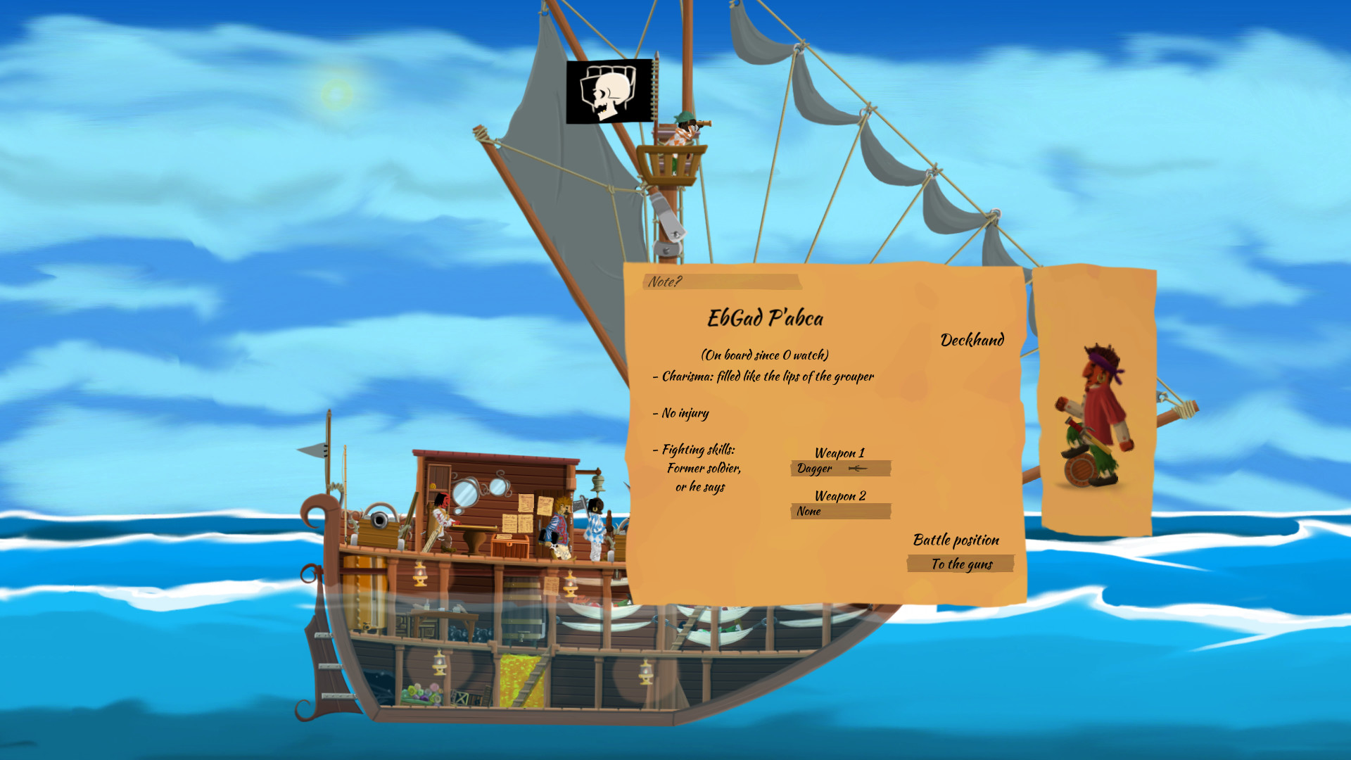 A pirate quartermaster Free Download