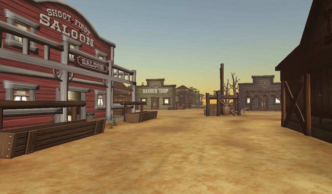 Once upon a time in the Gold Rush VR: shoot and ride Free Download