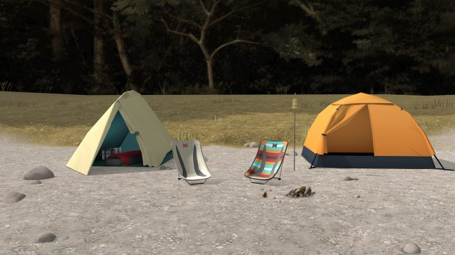 Laid-Back Camp - Virtual - Lake Motosu Free Download