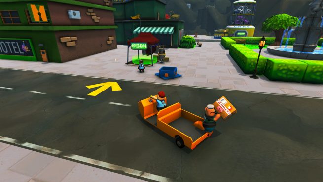 totally reliable delivery service stunt sets