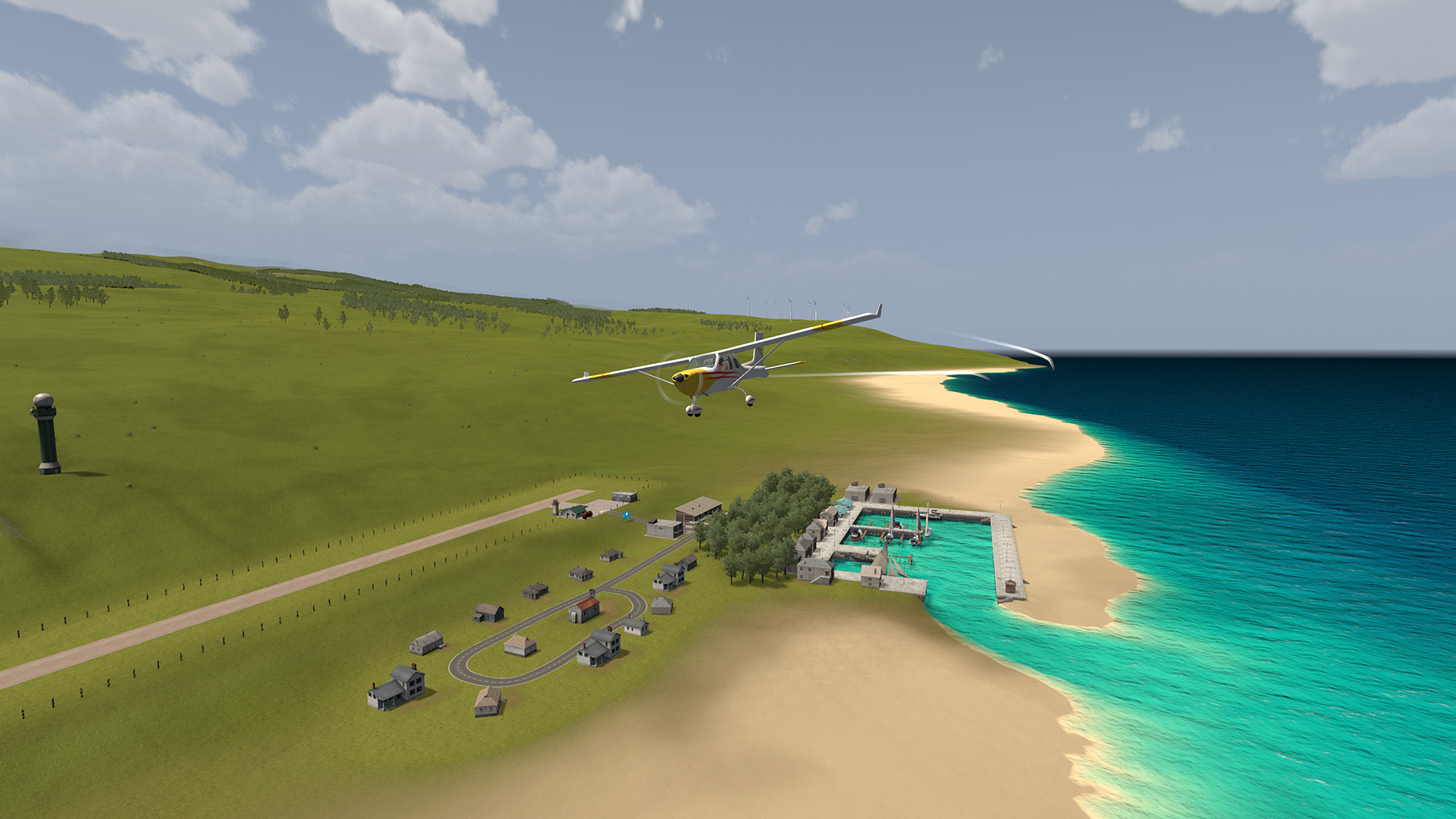 Coastline Flight Simulator Free Download