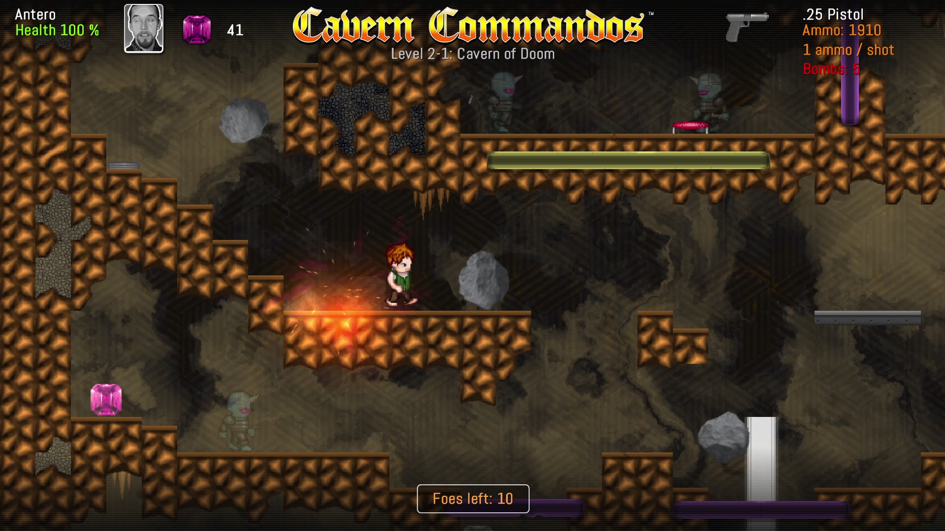 Cavern Commandos Free Download