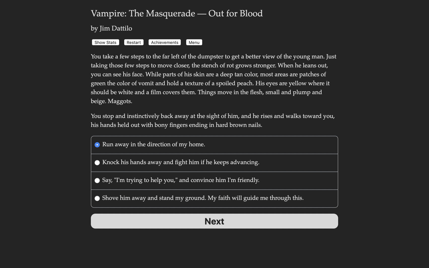 Vampire: The Masquerade — Out for Blood Free Download