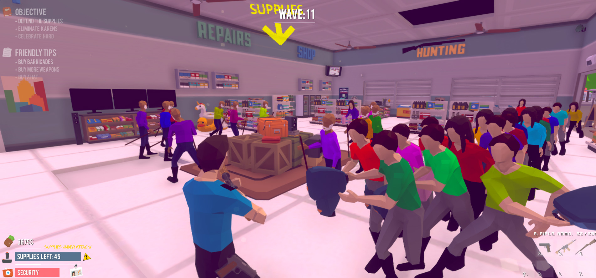 Customers From Hell - Game For Retail Workers (Zombie Survival Game) Free Download
