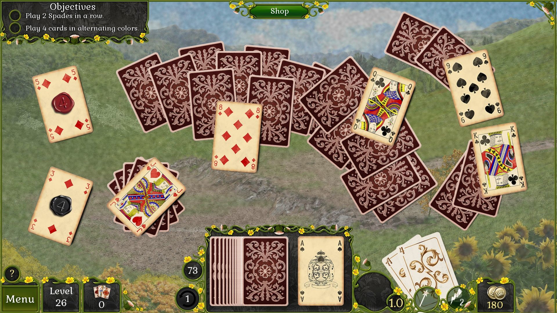 Jewel Match Solitaire Summertime Free Download