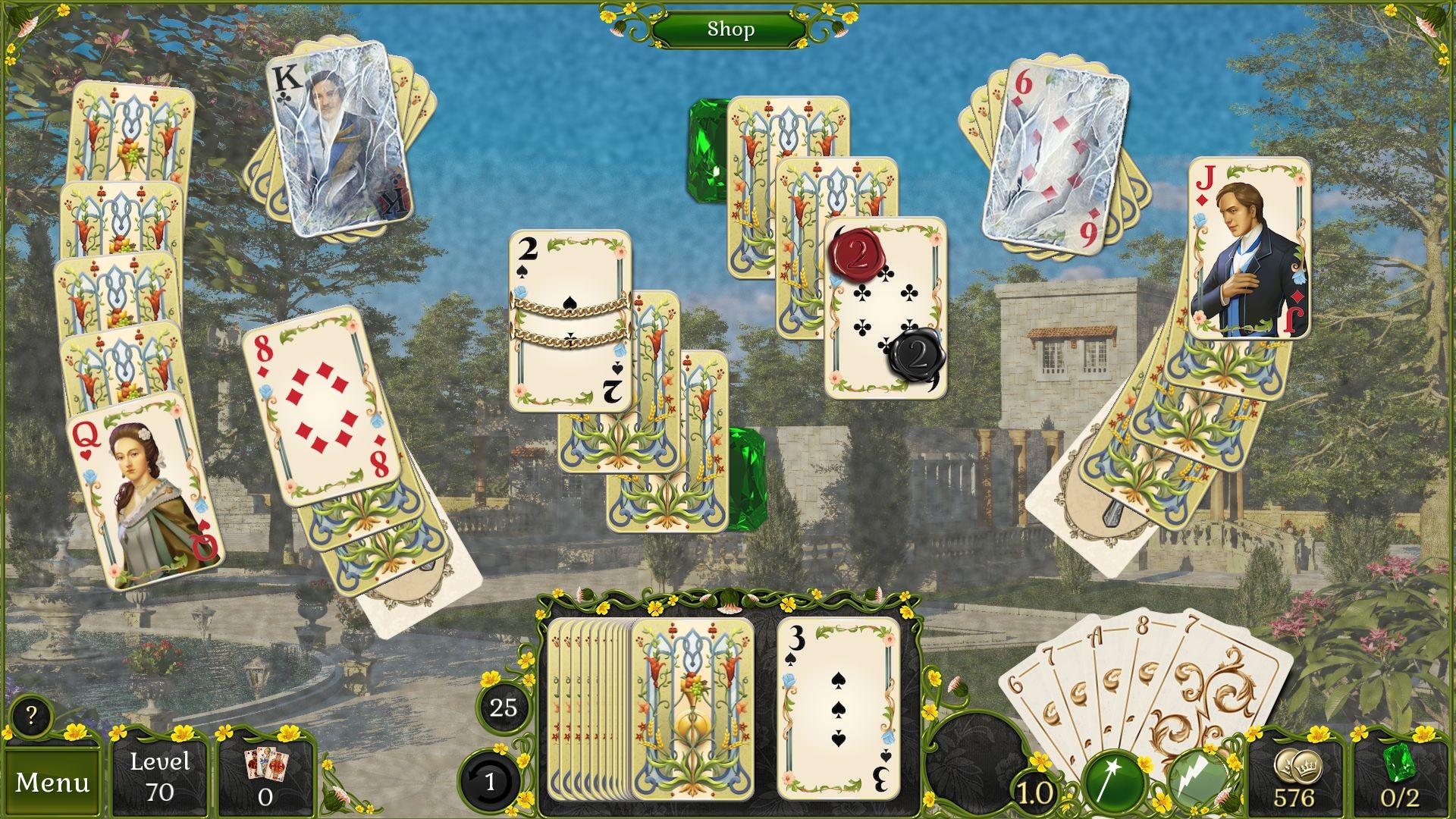 Jewel Match Solitaire Summertime Free Download