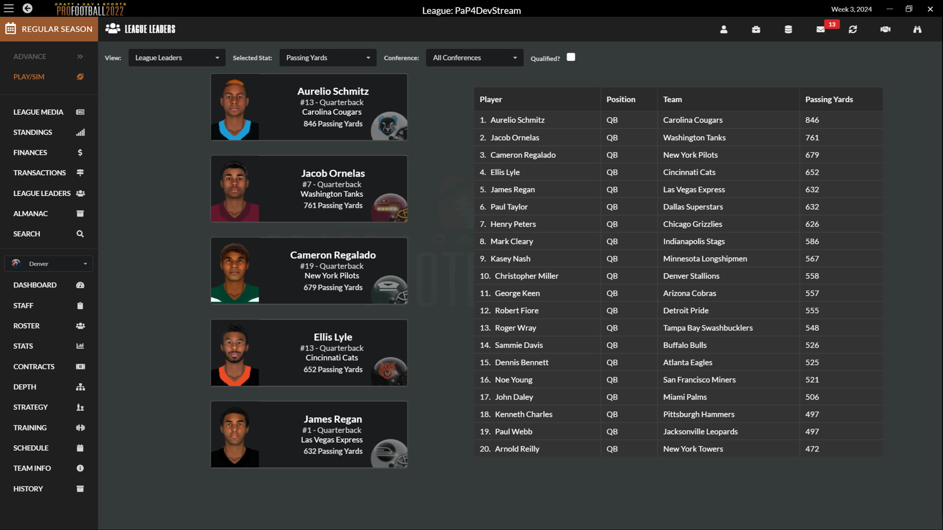 Draft Day Sports: Pro Football 2022 Free Download