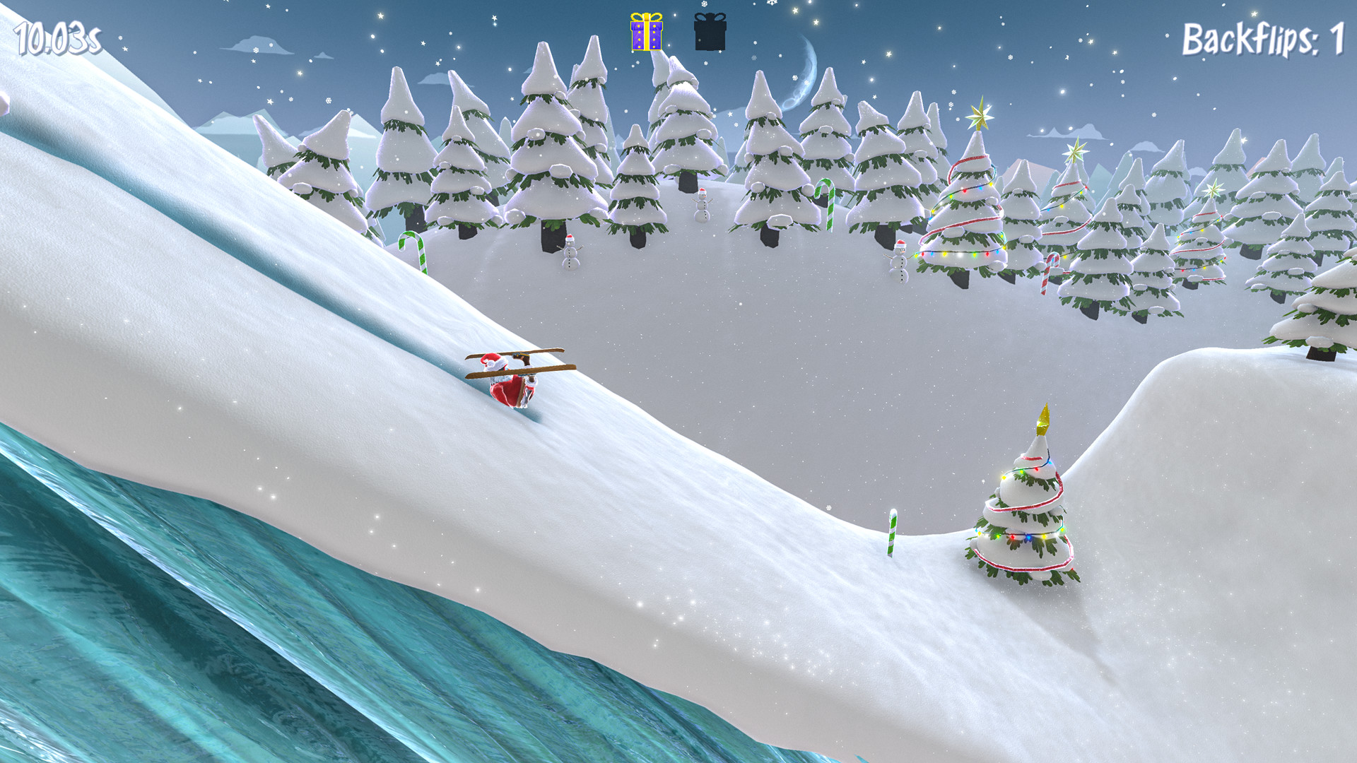 Santa's Slippery Slope (Ski Stunts) Free Download