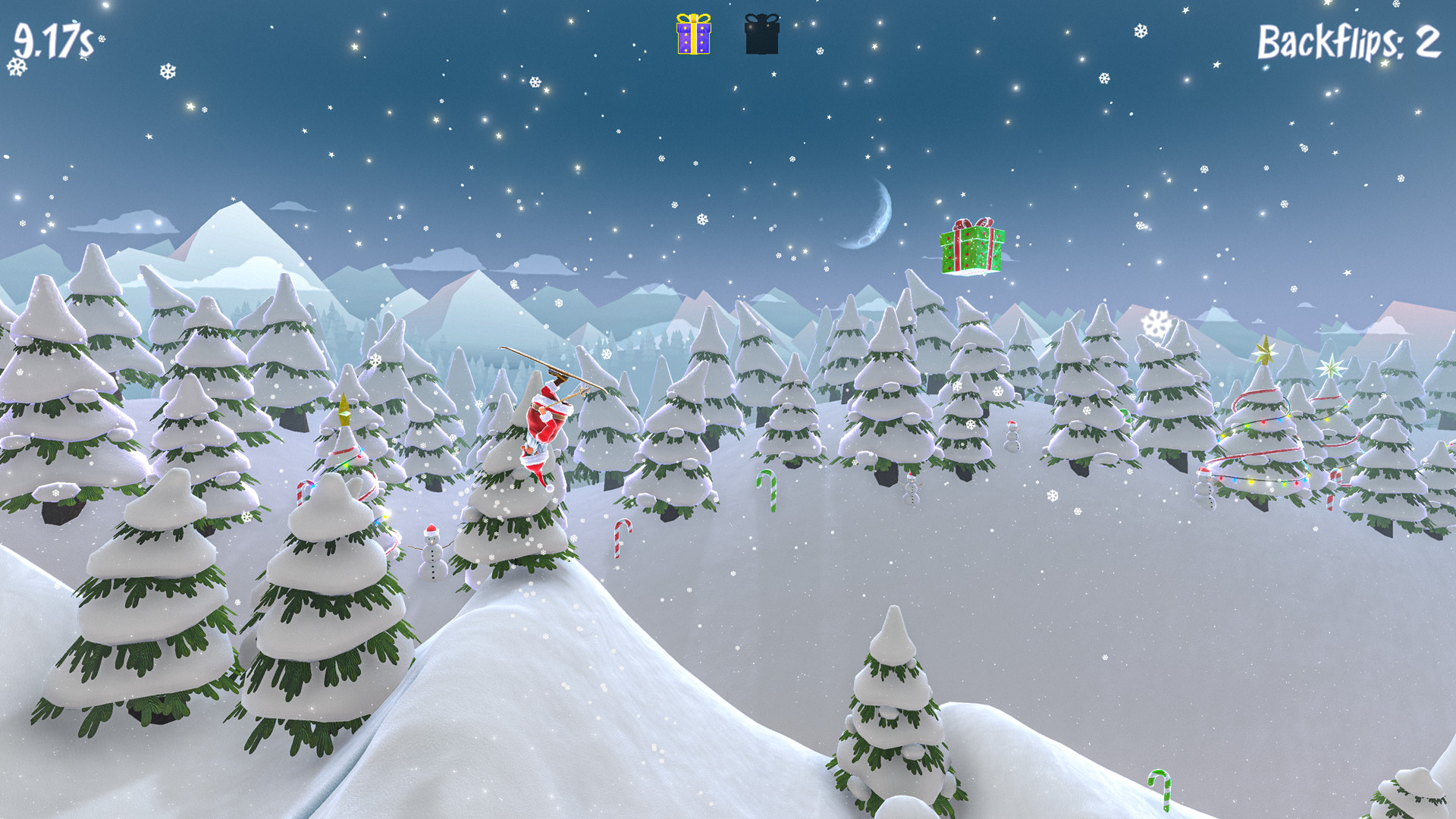 Santa's Slippery Slope (Ski Stunts) Free Download