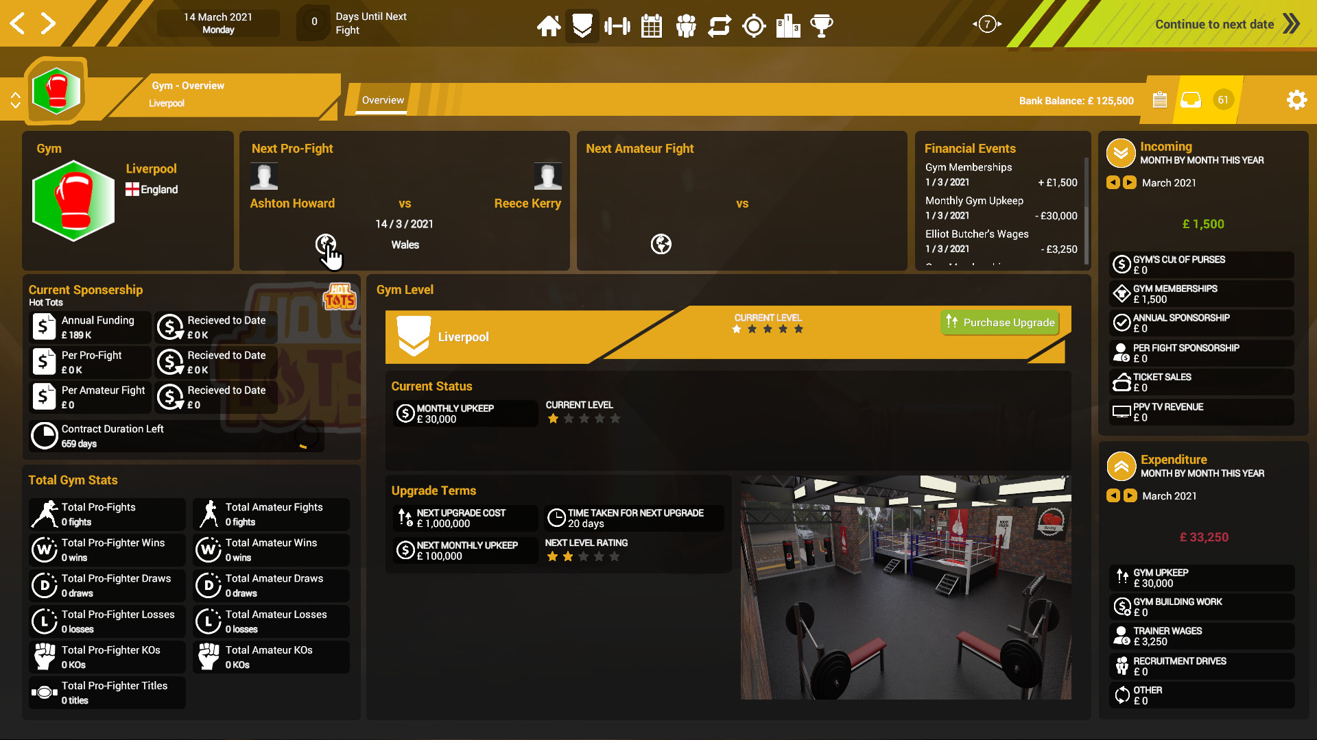 Boxing Club Manager Free Download