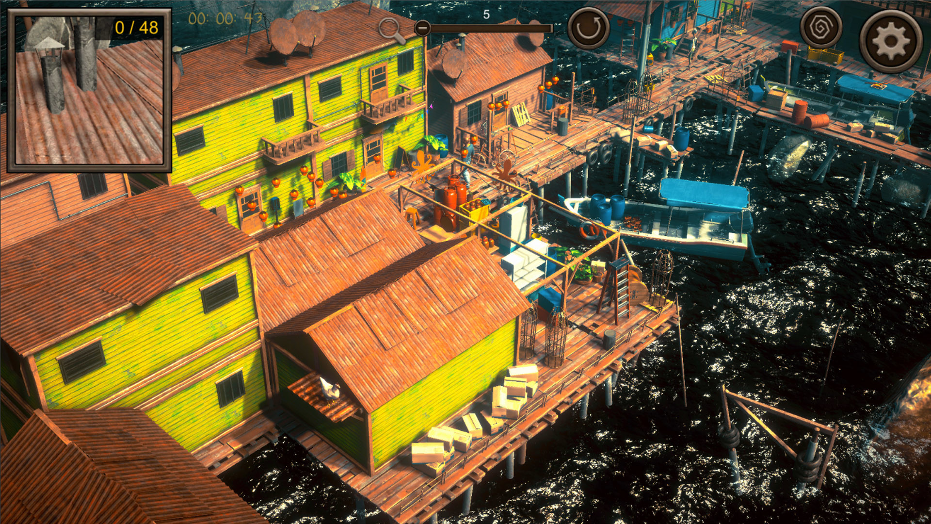 Hidden Floating City Top-Down 3D Free Download