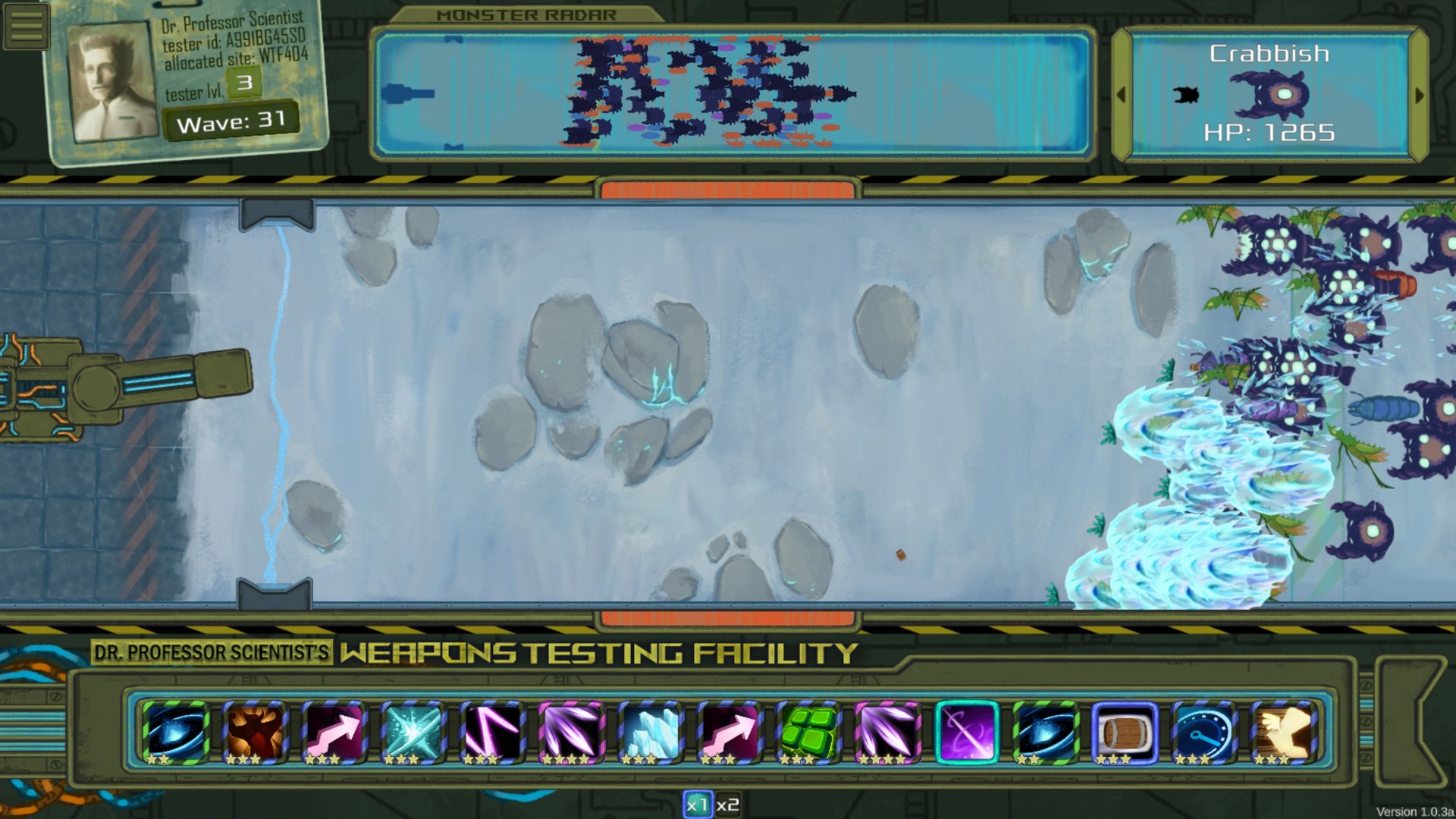 Dr. Professor Scientist's Weapons Testing Facility Free Download