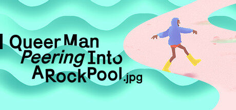 Queer Man Peering Into A Rock Pool.jpg Free Download