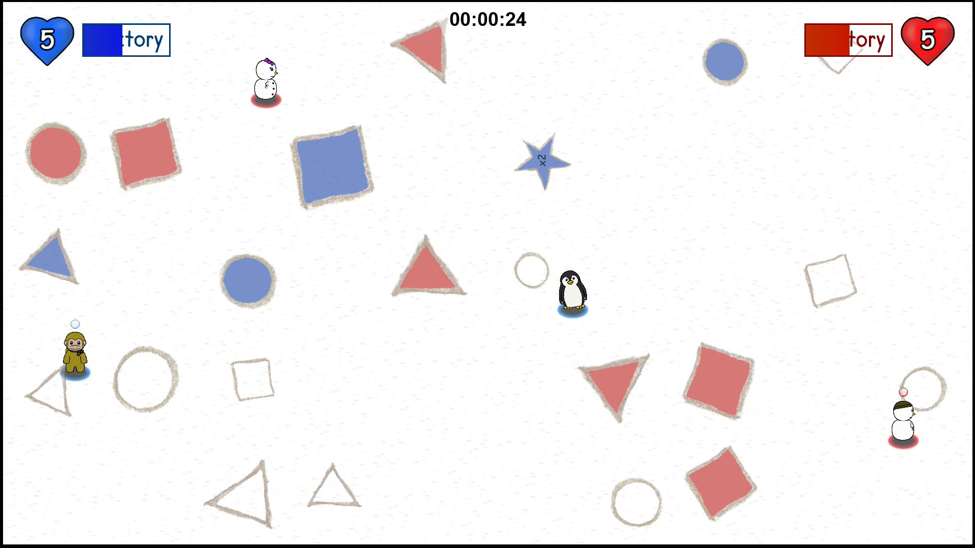 Joey and Penguin's 2 Player Adventure Free Download