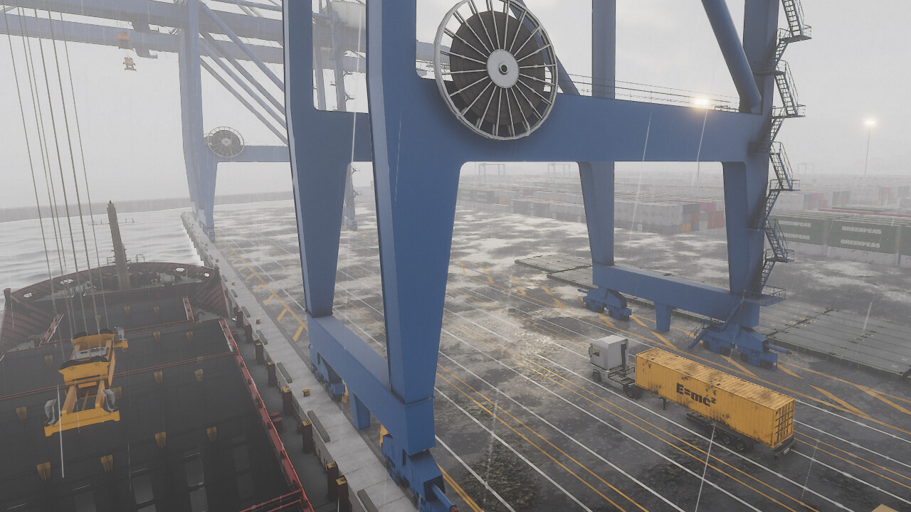 Port Cranes : Container Age Free Download