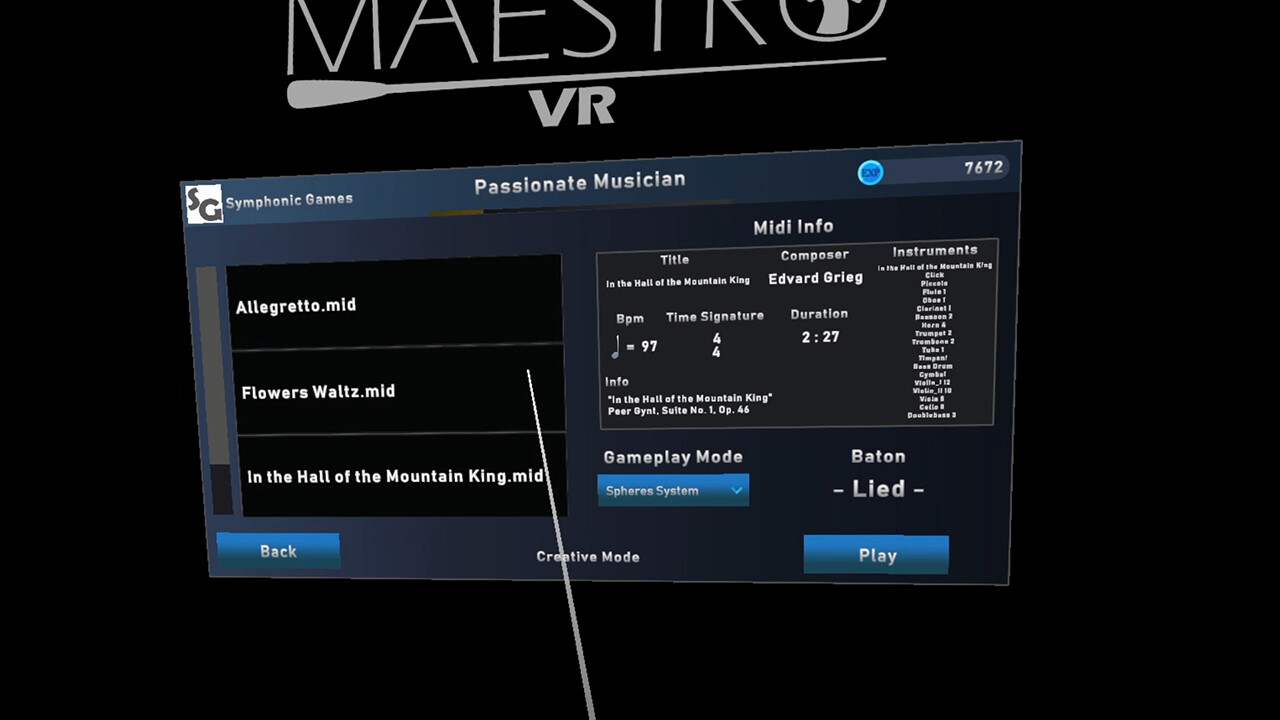 Maestro VR Free Download