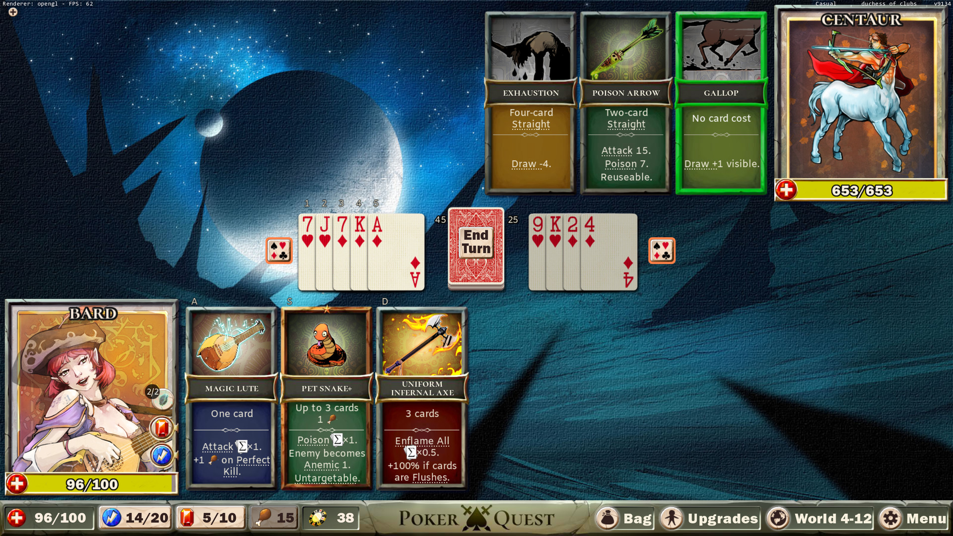 Poker Quest: Swords and Spades Free Download