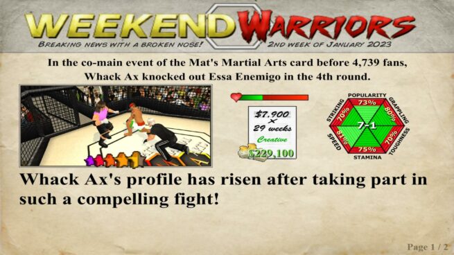 Weekend Warriors MMA Free Download