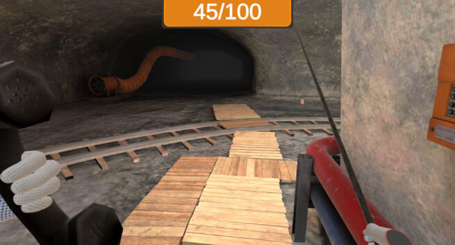 Underground roof fall hazard assessment VR Training Free Download