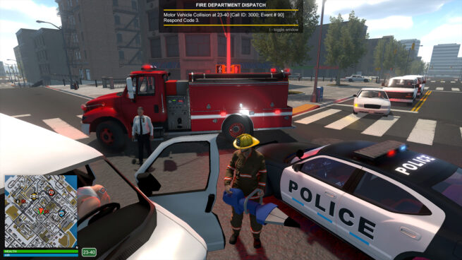 Flashing Lights - Police, Firefighting, Emergency Services Simulator Free Download