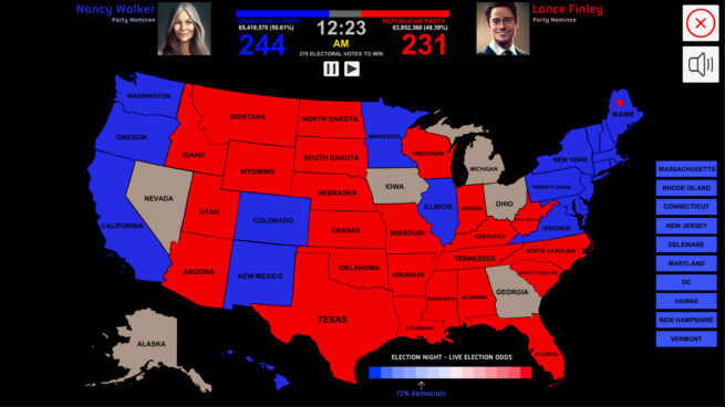 2024 U.S. Election Simulator Free Download