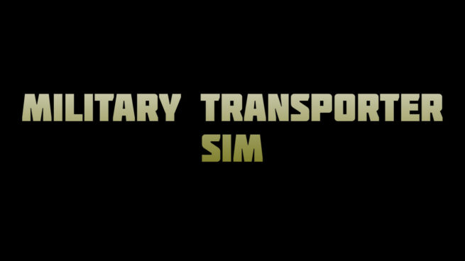 Military Transporter Sim Free Download