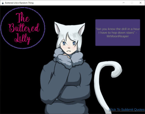 ButteredLilly's Random Quotes & Avatar Remote Free Download