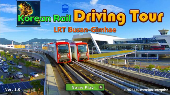 Korean Rail Driving Tour LRT Busan-Gimhae Free Download